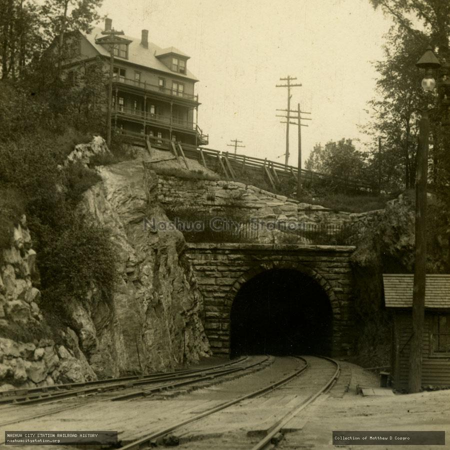 Postcard: Little Tunnel, North Adams, Massachusetts